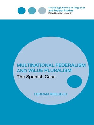 cover image of Multinational Federalism and Value Pluralism
